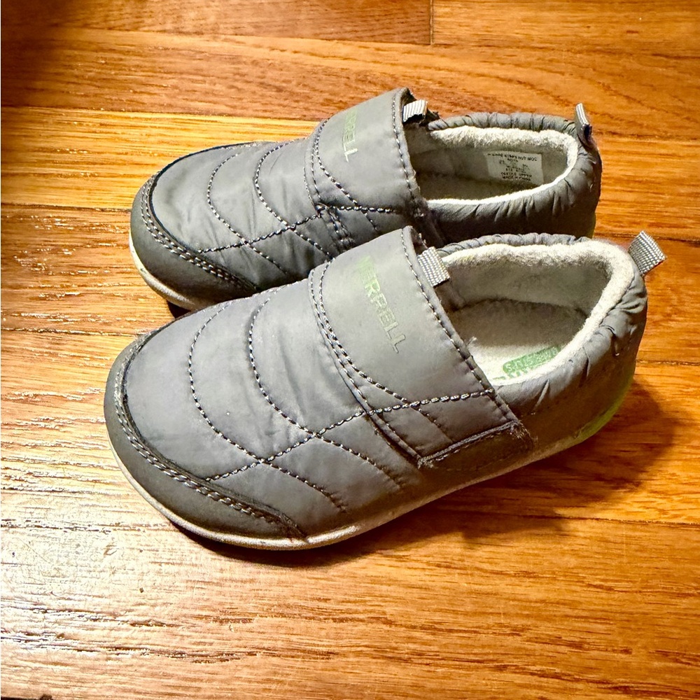 Merrell Kids Gray Insulated Sneakers toddler size 6.5
